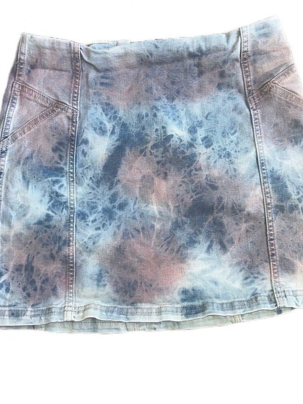 Wild fable size 4 tie-dye denim skirt